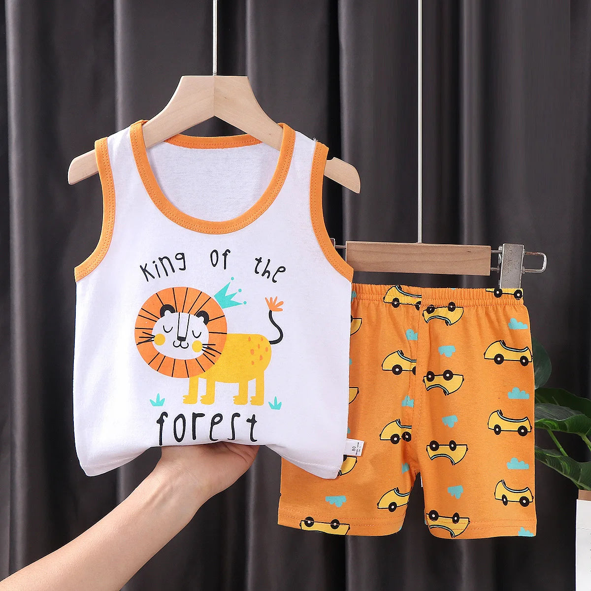 2PCS Children Suit T-Shirts+Shorts