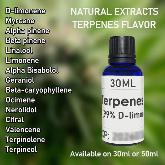 Terpenes essential oil liquid with stronger natural flavor