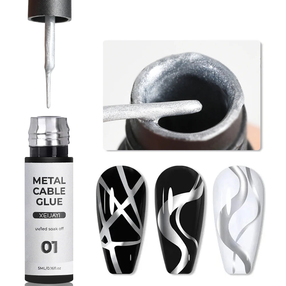 Metallic Painting Liner Gel Nail Polish
