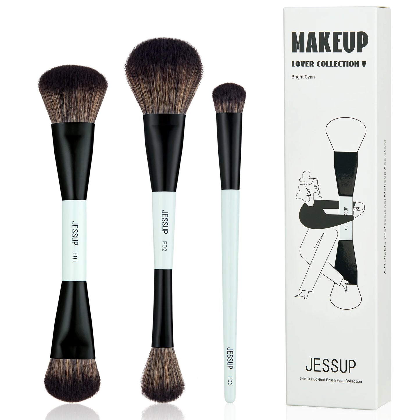 Makeup Double Sided Makeup Brushes