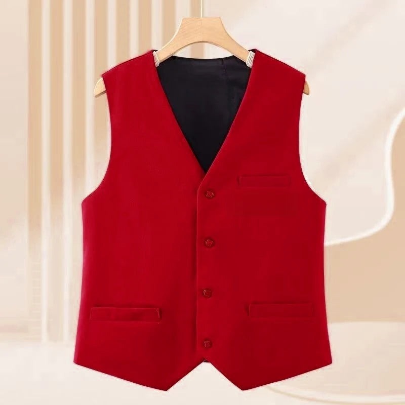 Casual Chic In Office Lady's Waistcoat