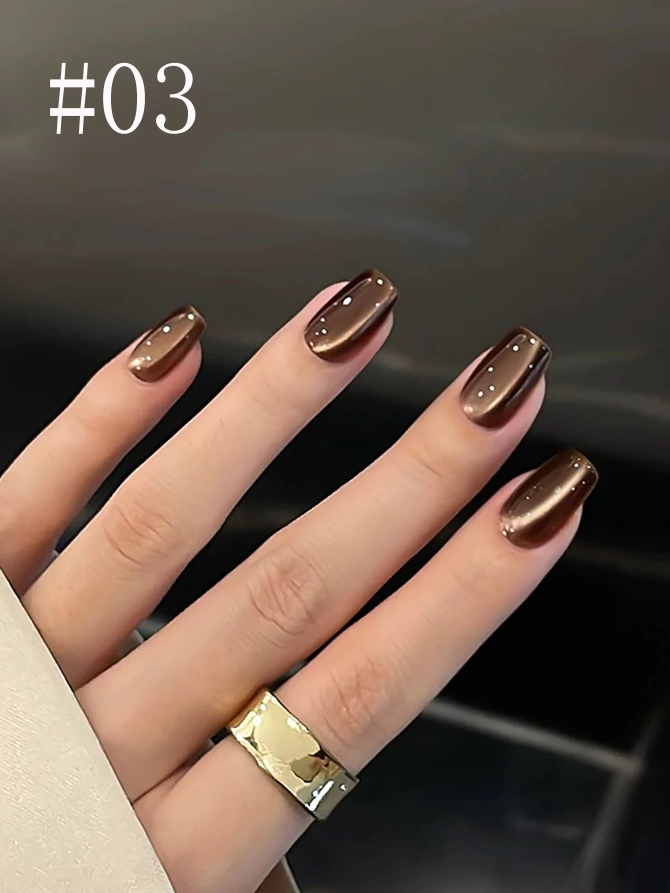 Night Cat Eye Gel Nail Polish