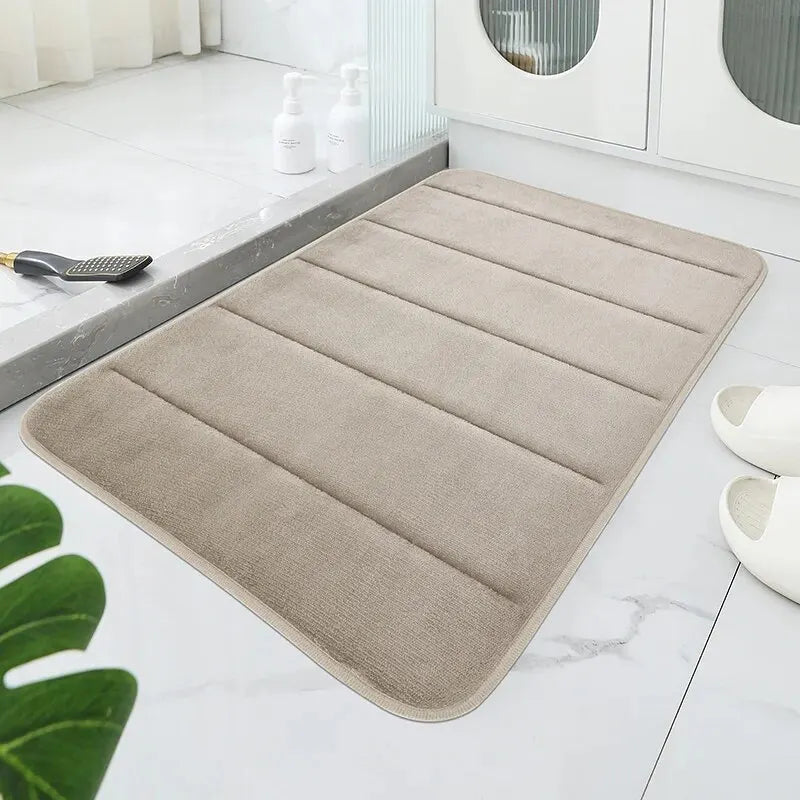 Bathroom Coral Velvet Anti-skid Mat