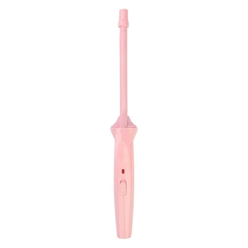 Mini Hair Curling Iron 9mm Curler Wand Professional Curly Tongs Ceramic Electric Salon Styling Tool Small Crimping Iron Curler