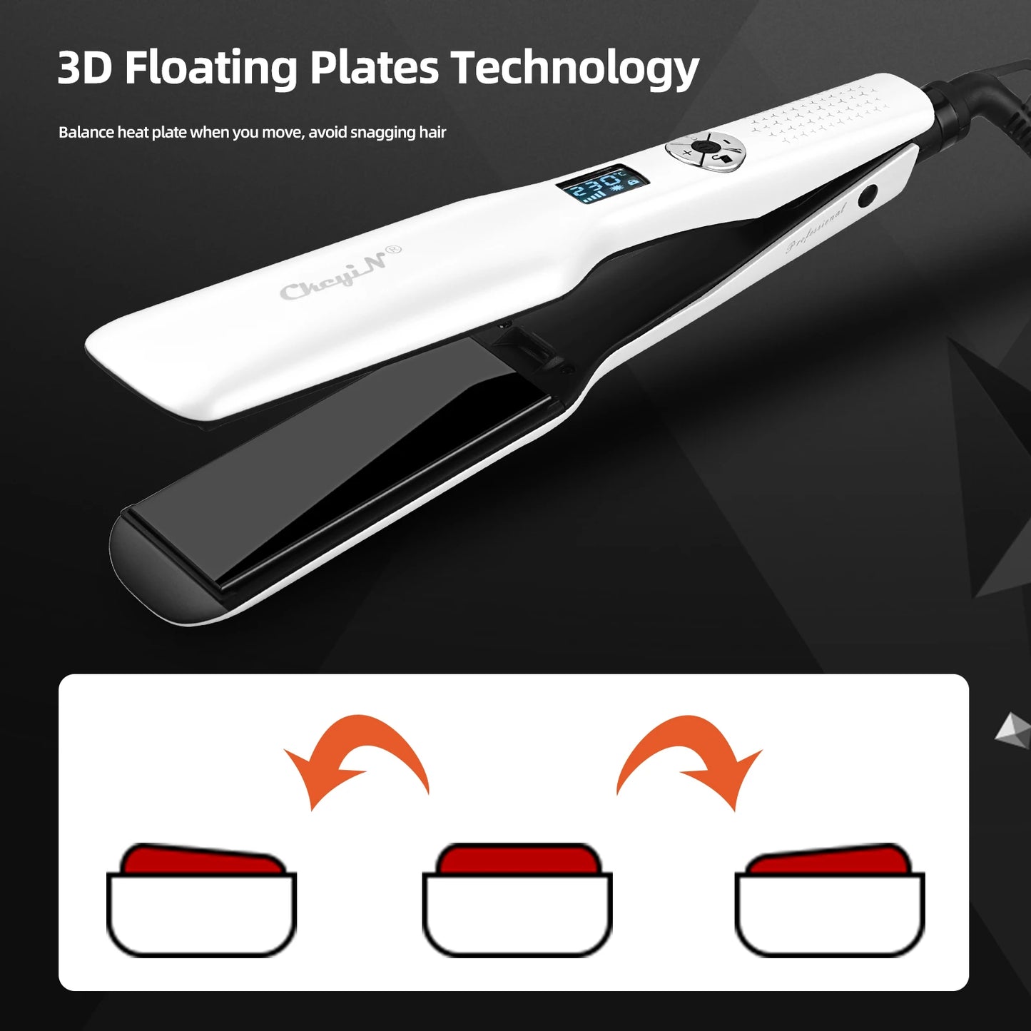 Tourmaline Ceramic Hair Straightener