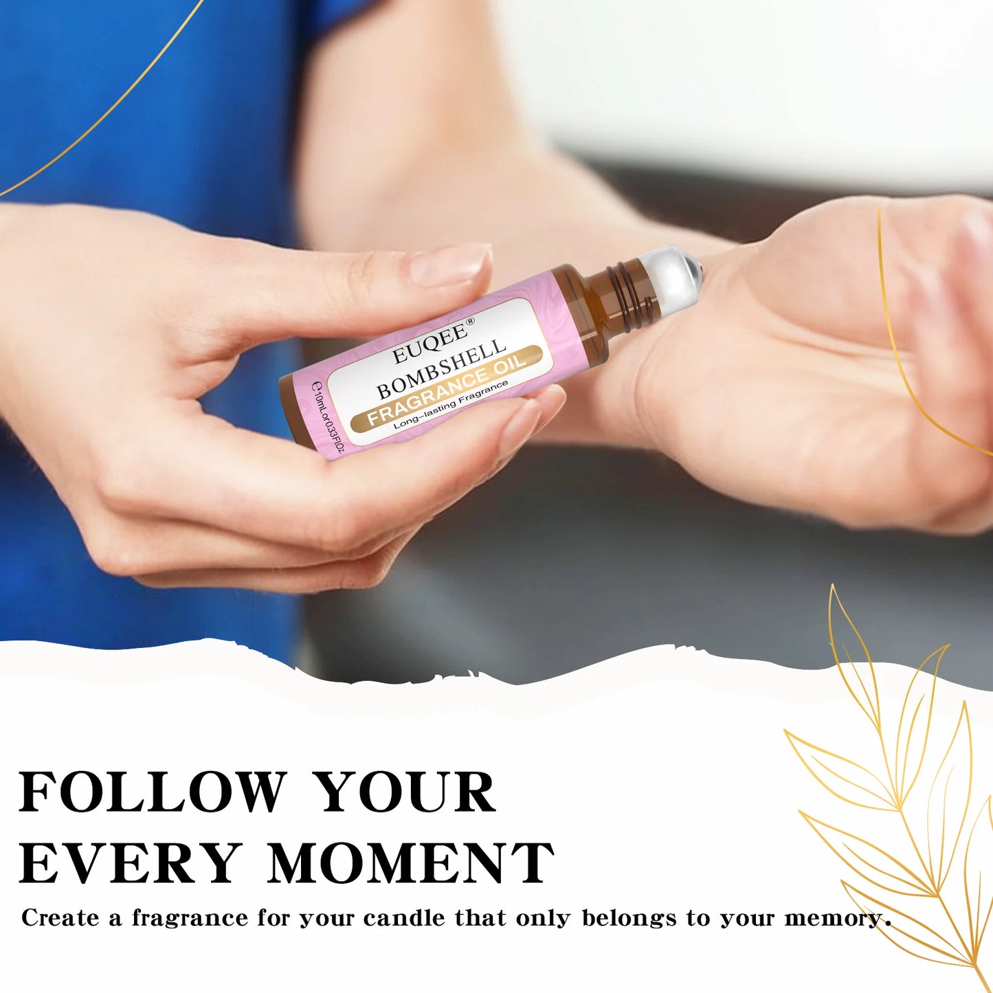 Fragrance Oil Roll-On Long Lasting Scent