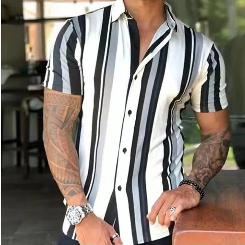 Short-sleeved Summer Shirt fot Men