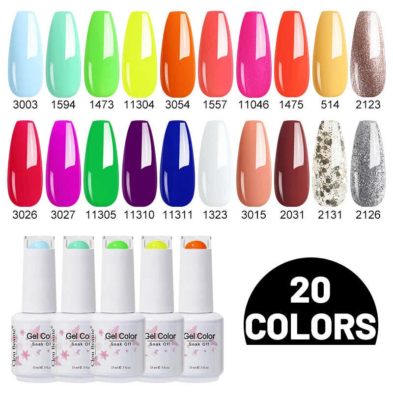 Gel Nail Polish Set