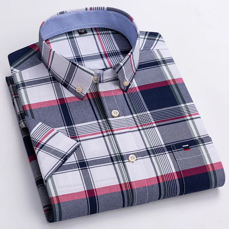 Oxford Cotton Casual Shirt For Men