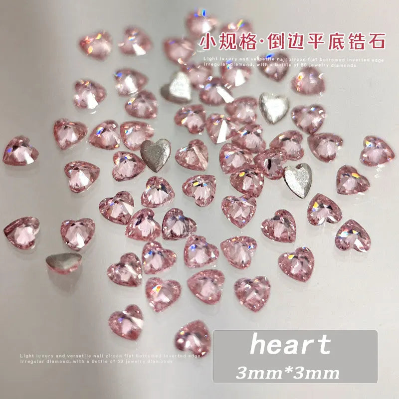 Shiny Zircon Rhinestones Nail Charms