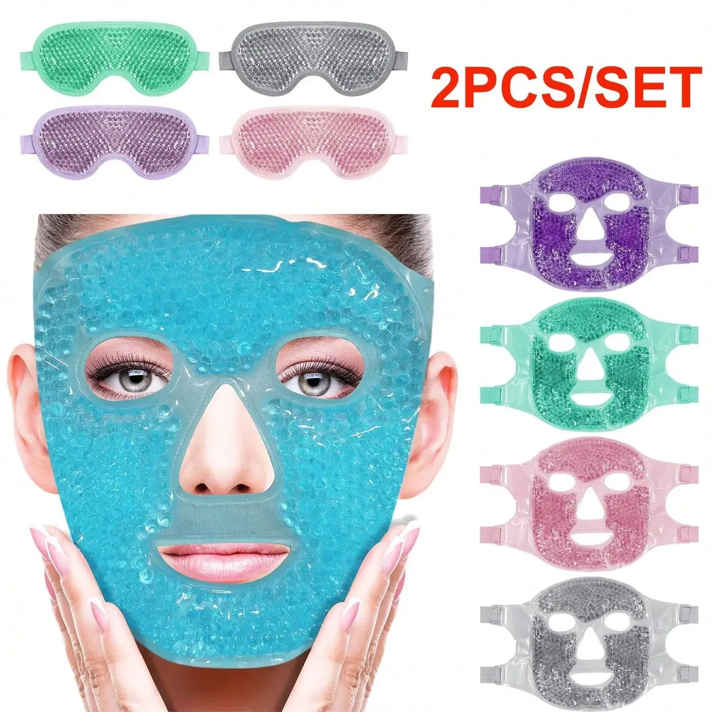 Gel Cooling Ice Face Eye Mask