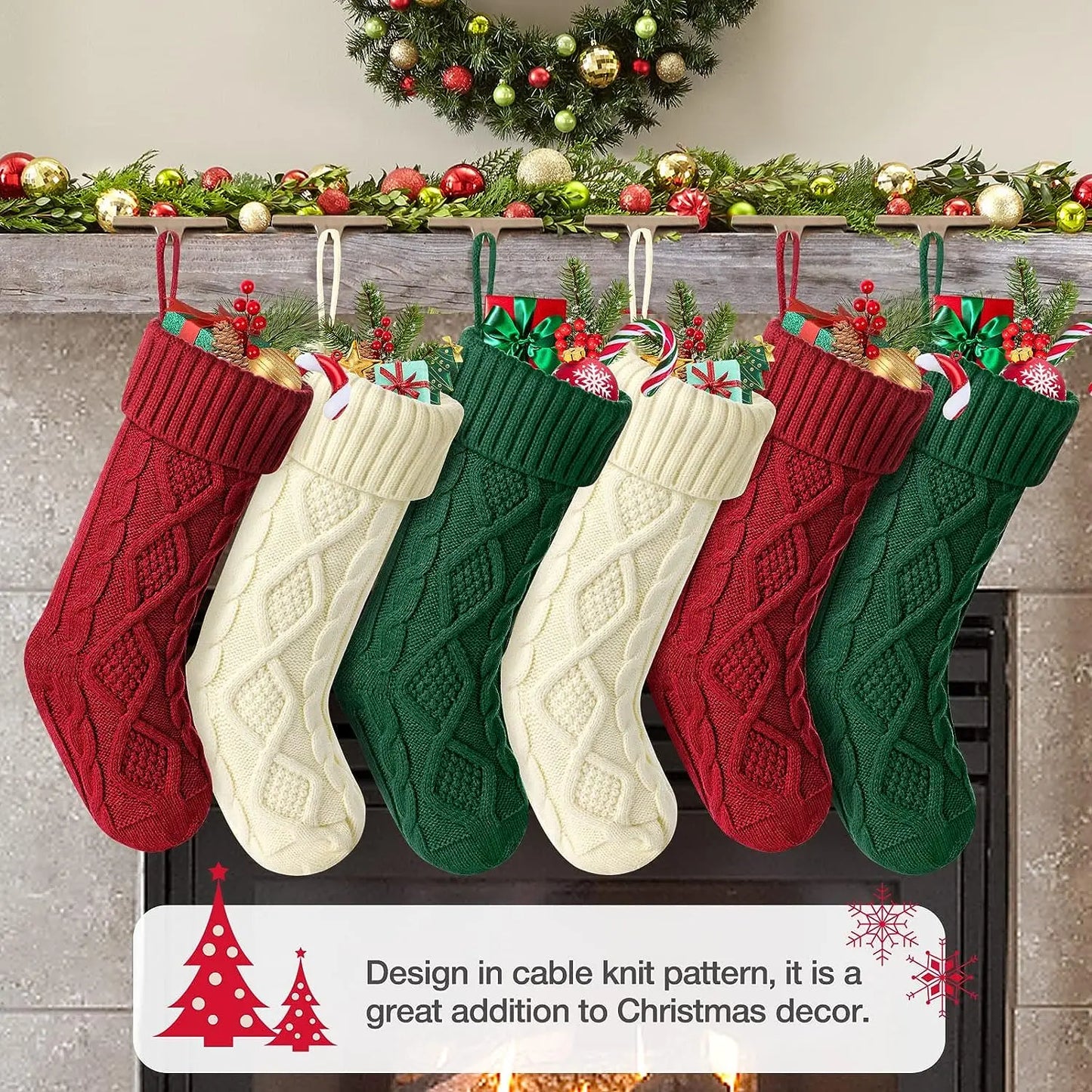 Christmas Stockings For Kids Large Size