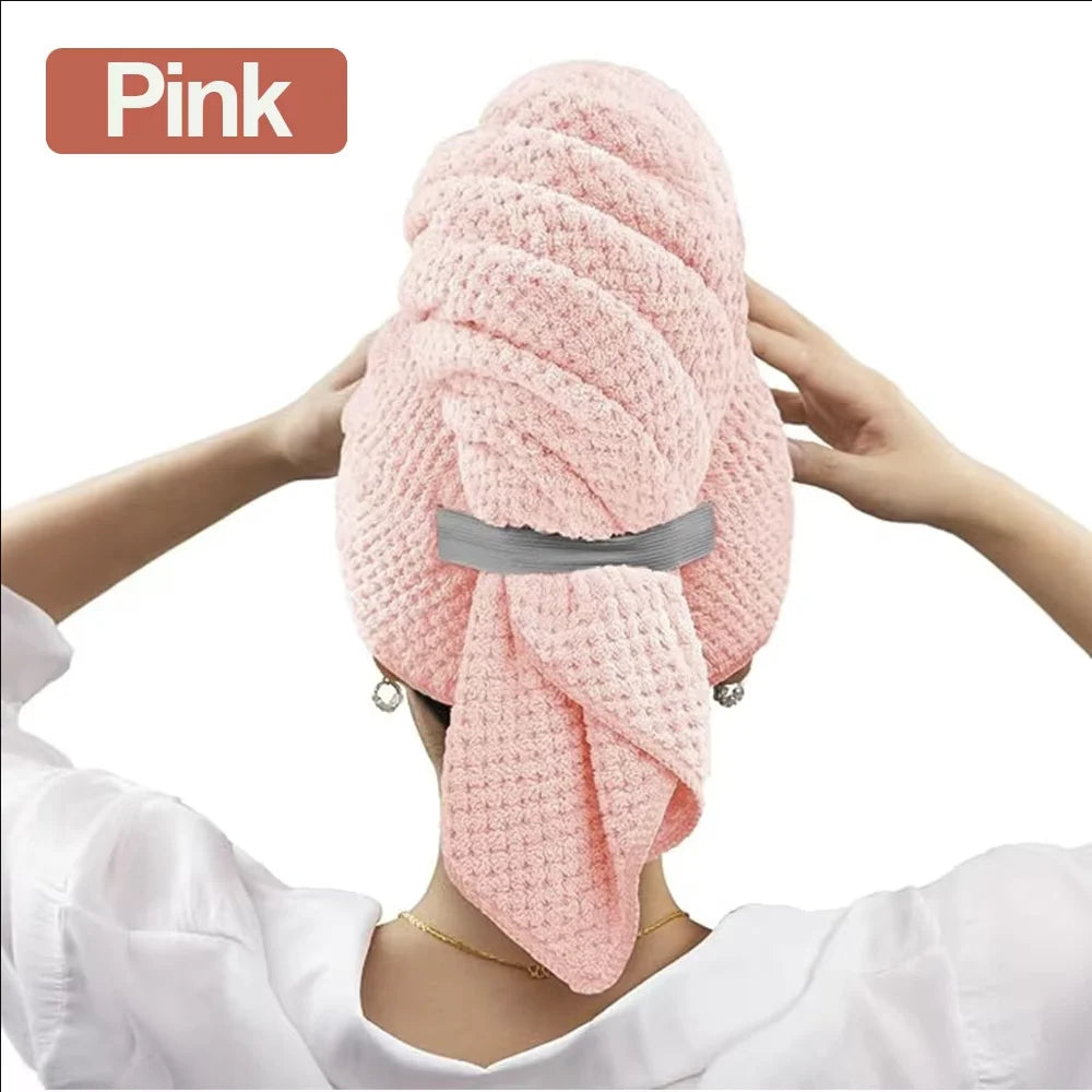 Microfiber Hair Towel Extra Large Wrap