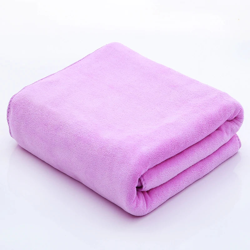 New ultra absorbent ultra-fine fiber bath towel, soft and fast drying, oversized bath towel, sports beach bathroom towel