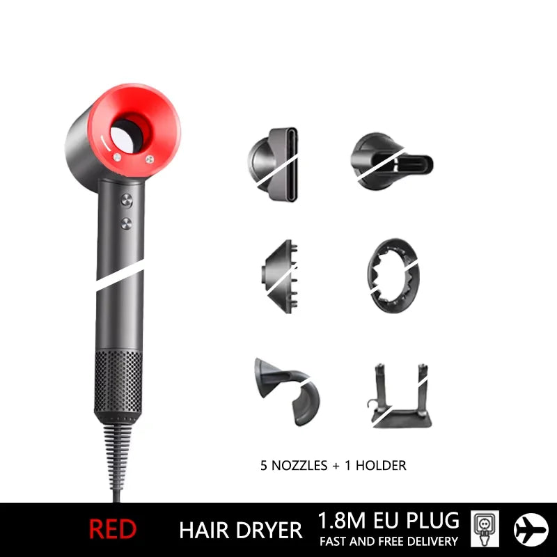 High-speed Negative Ion Hair Care Hair Dryer 110000rpm Wind Speed 62m/second Fast Drying Household Super Hair Dryer