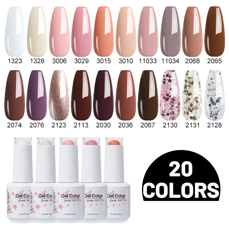 Gel Nail Polish Set