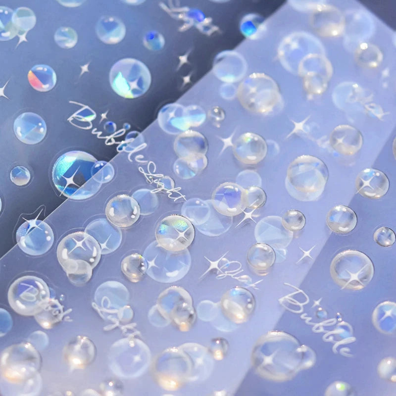 Soft Relief Decoration Nail Art Stickers