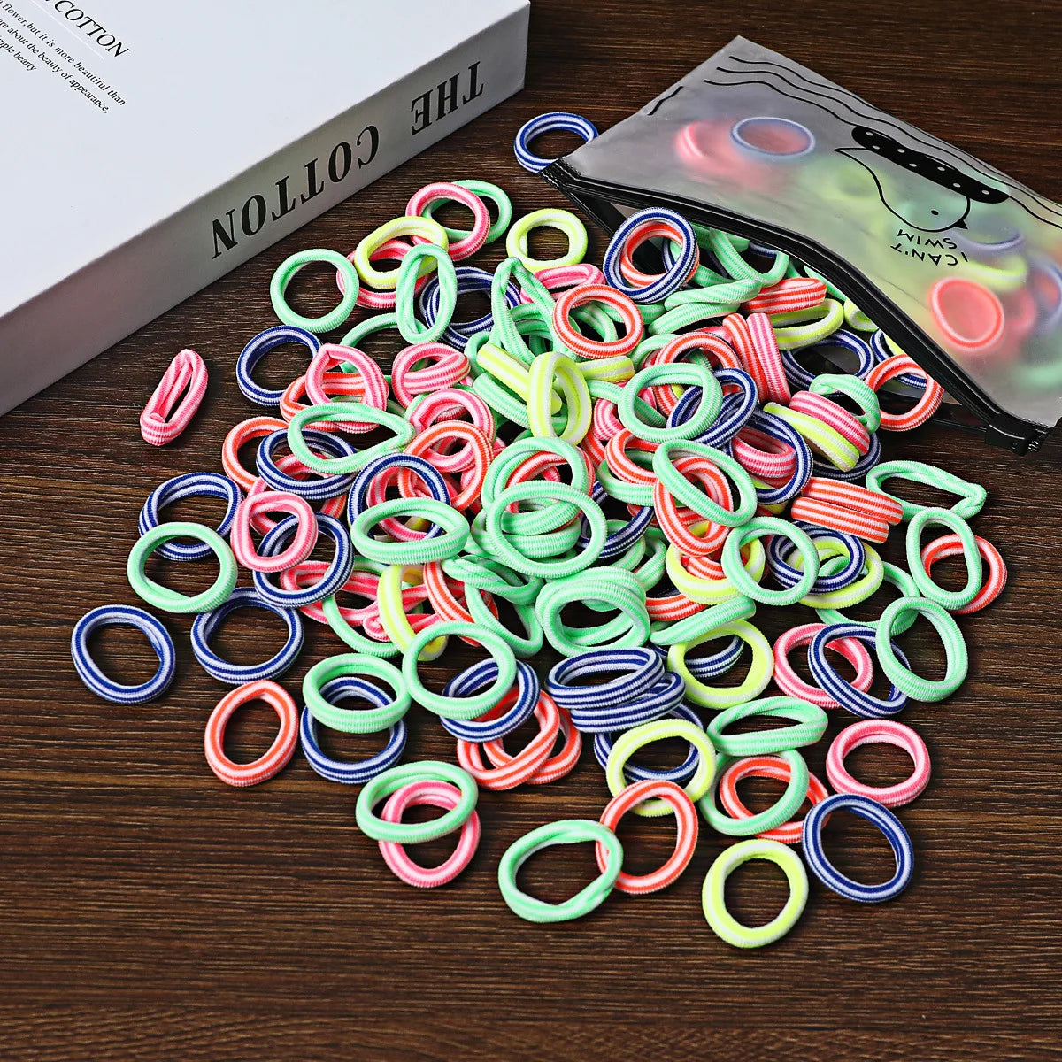 Hair Ties Rubber Band Kids Elastic Hair Leagues