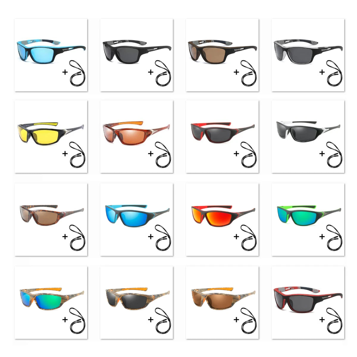 Unisex High Definition Polarized Outdoor Sunglasses