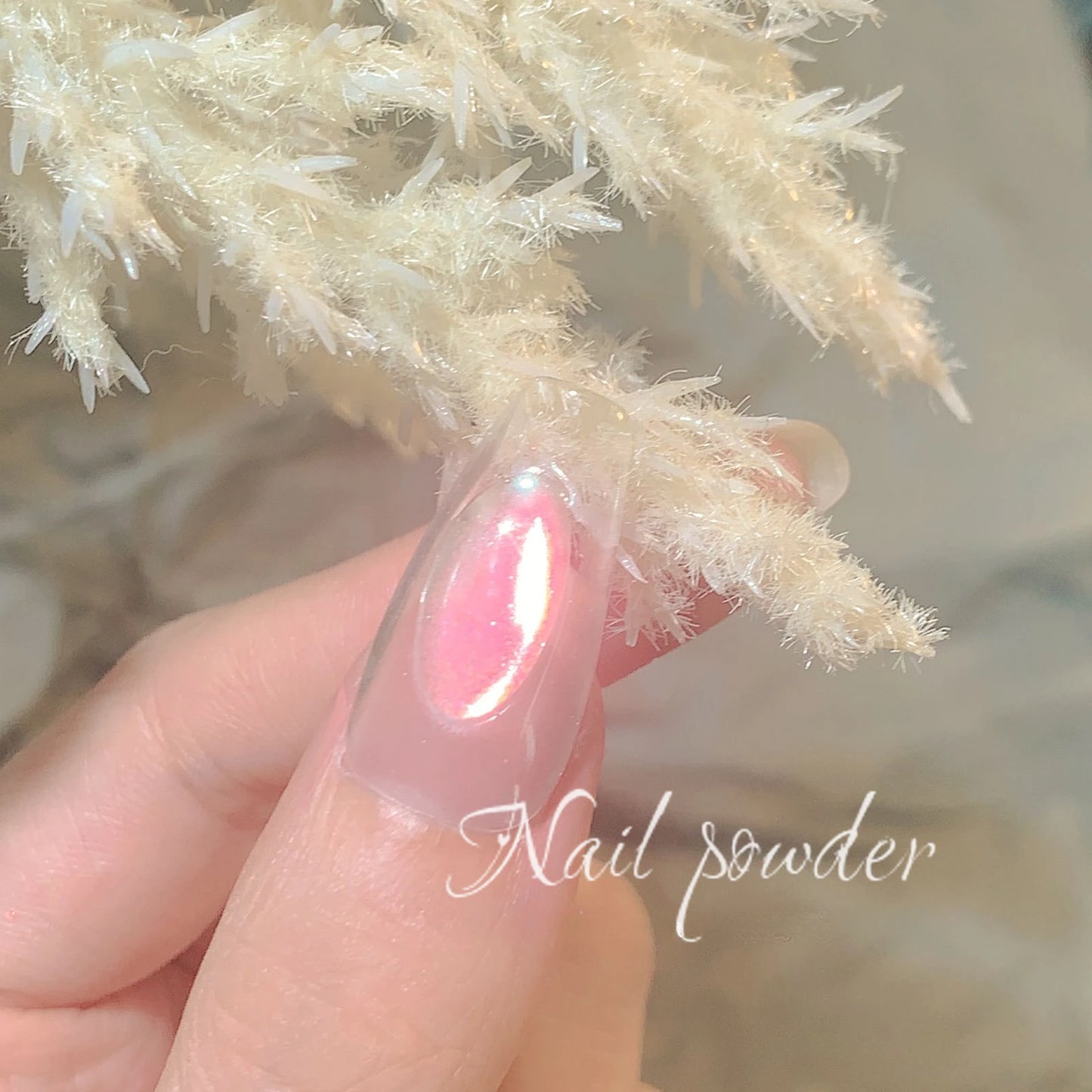 Nail Glitter Aurora Ice Transparent