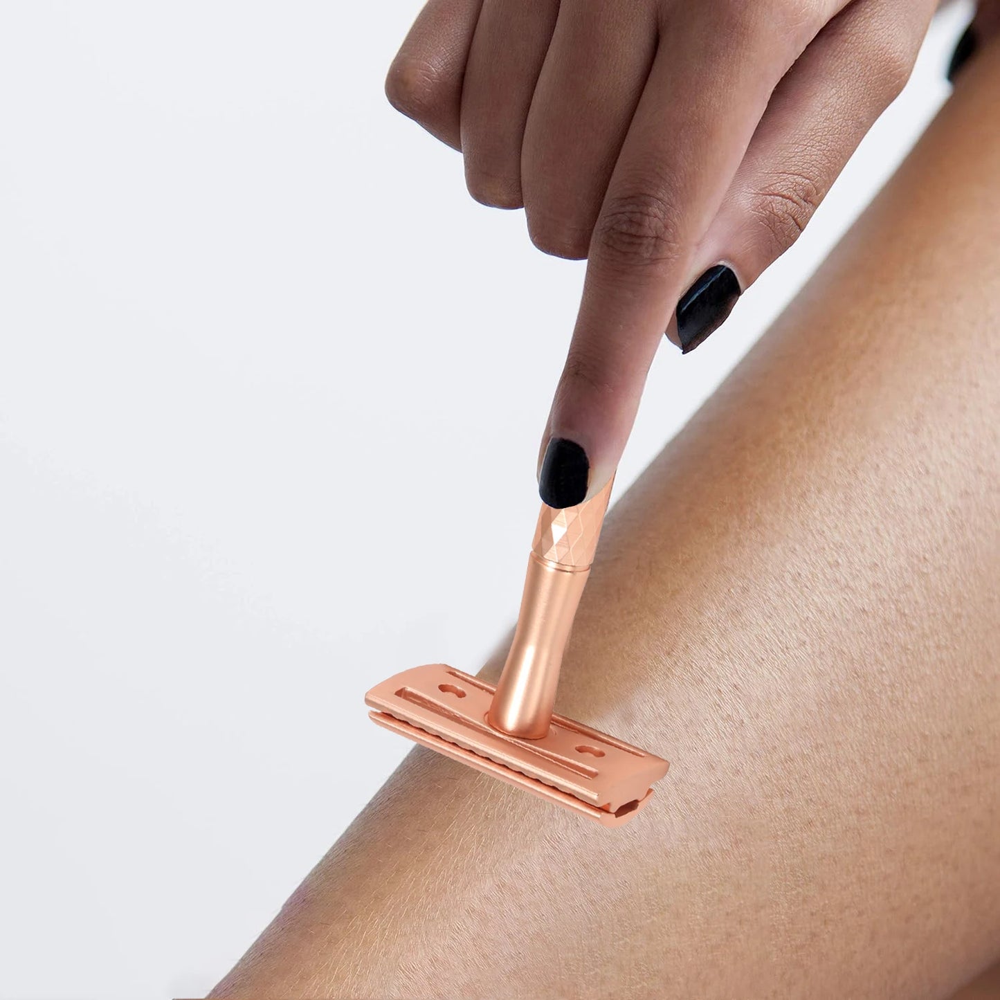 Safety Razor with Stainless Steel Handle