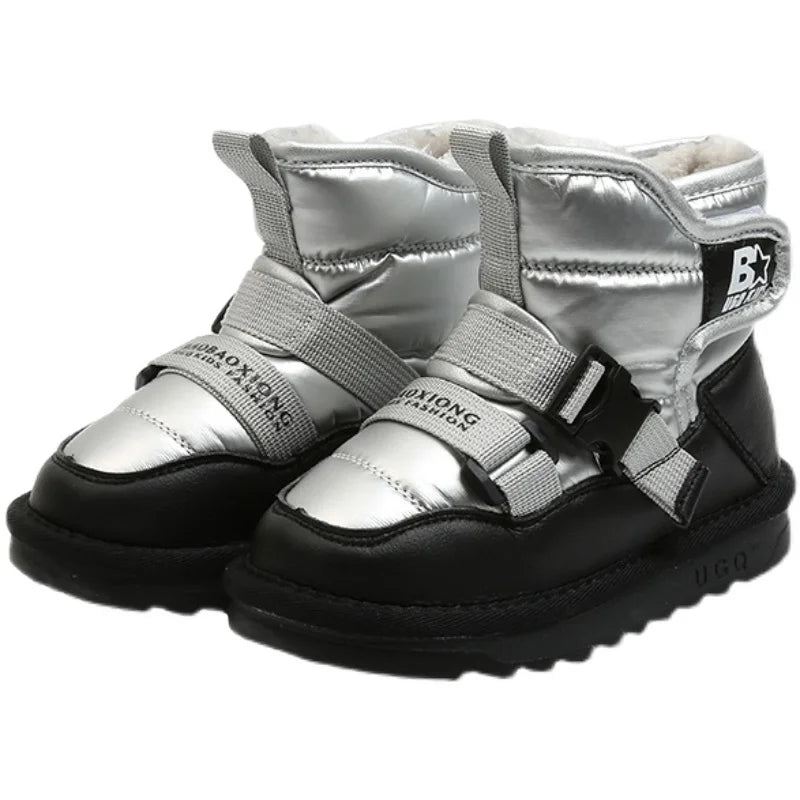 New Fashion Kids Leather Boots