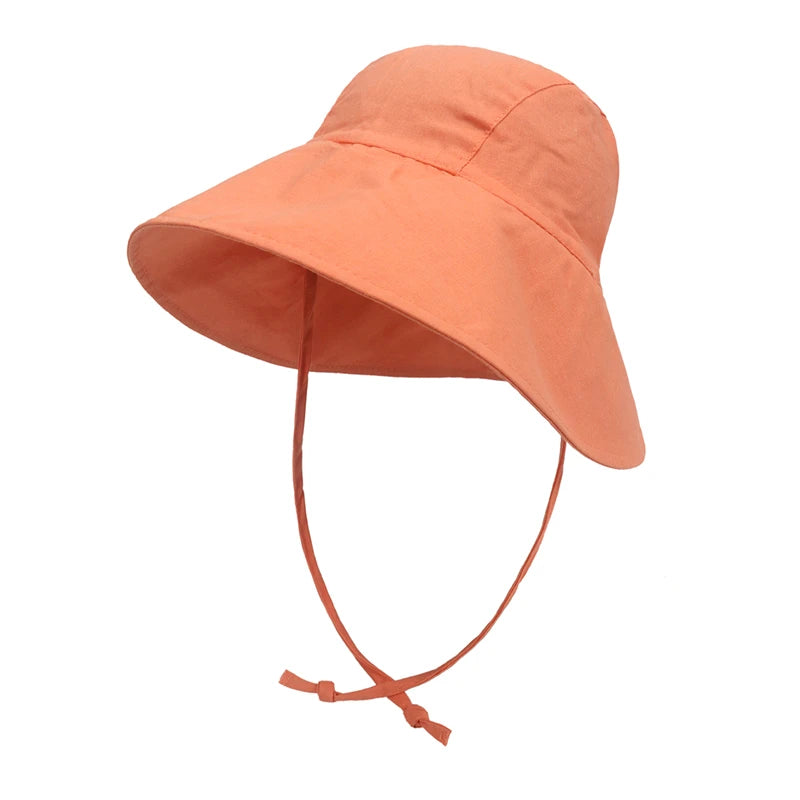 Bucket Cotton UV Travel Big Brim Cap