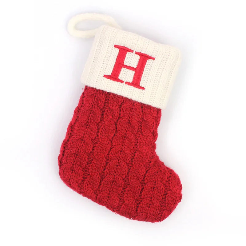 Christmas Boots Letters Christmas Stocking