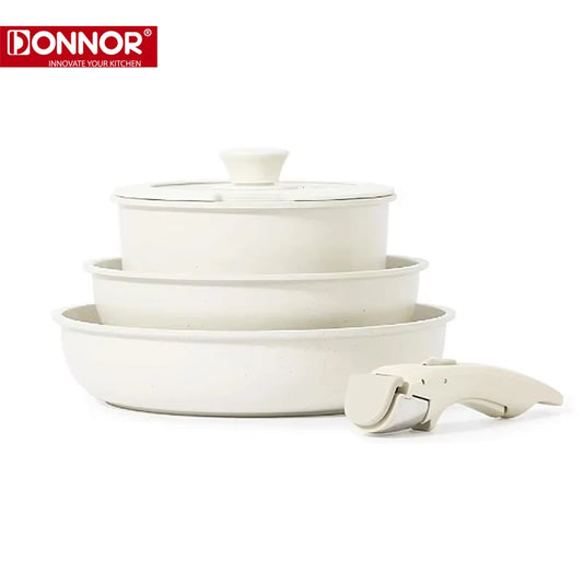 Hot Selling Home Kitchen Non Stick Pot Set Cookware Set Cooking 5pcs Non Stick Cookware Set