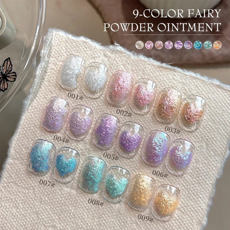 Nail Art Glue Glitter Powder