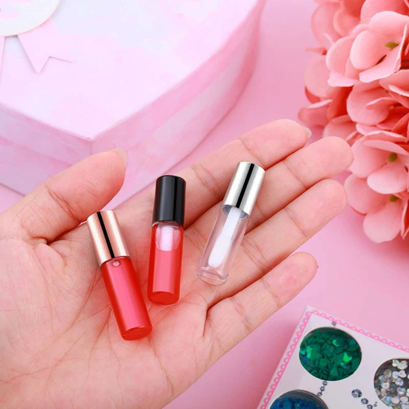 Empty Lip Gloss Tube Plastic Refillable Bottles