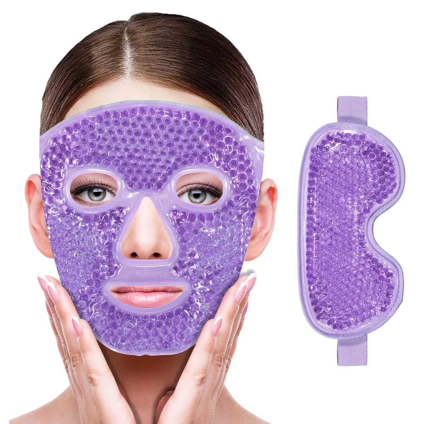 Gel Cooling Ice Face Eye Mask