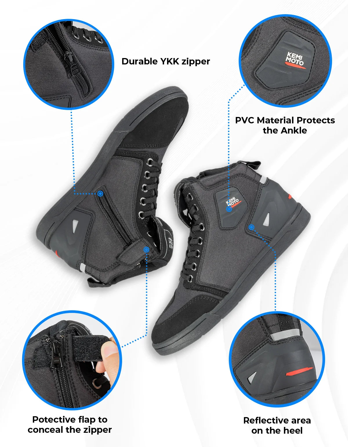 Motorcycle Riding Short Summer commuting Shoes