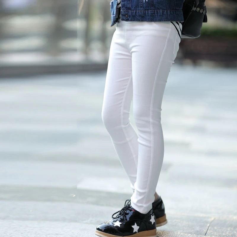 Pencil elastic baby Leggings imitation jeans