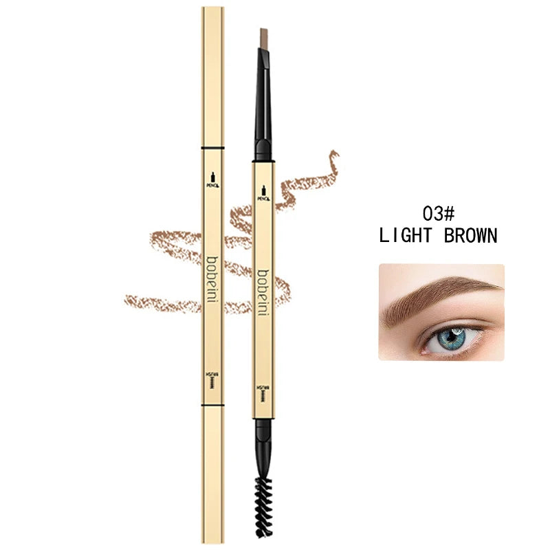 Dual-Ended Waterproof Eyebrow Pencil