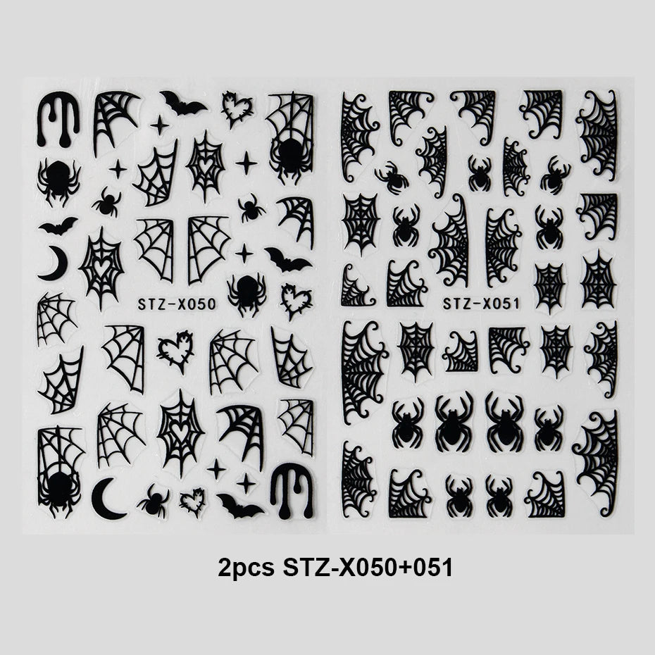 Halloween Nail Art Stickers