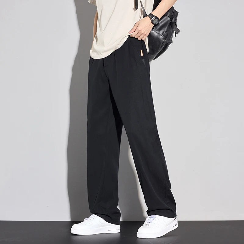 Summer Thin Men's Soft Lyocell Casual Pants