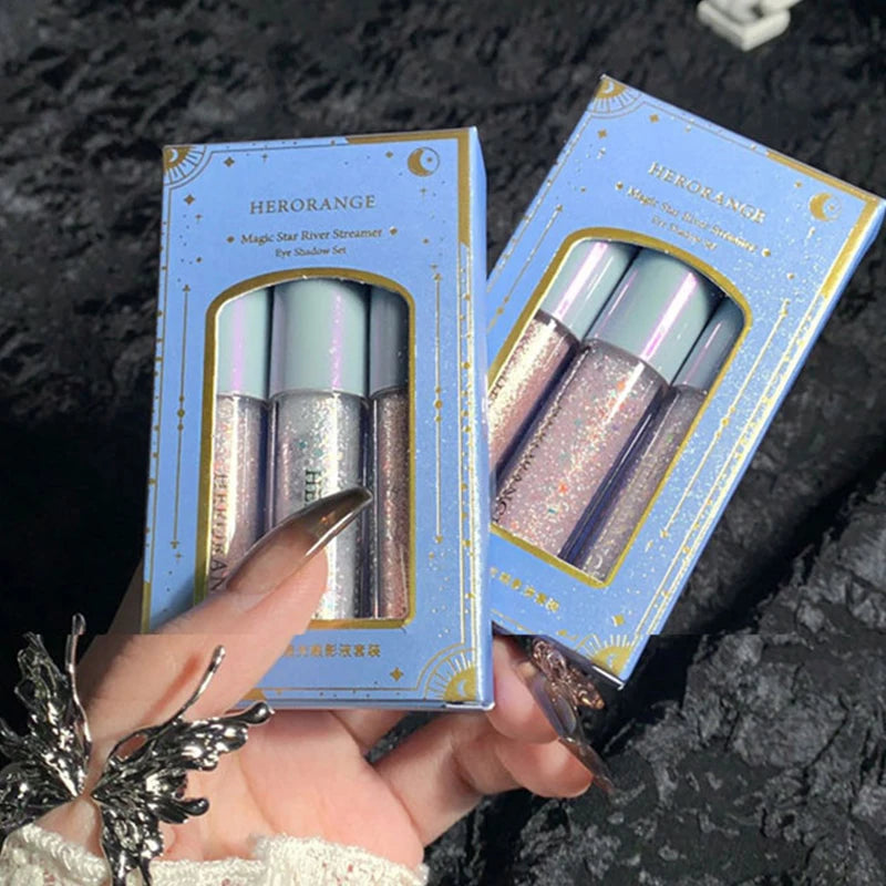 Eye shadow liquid gloss