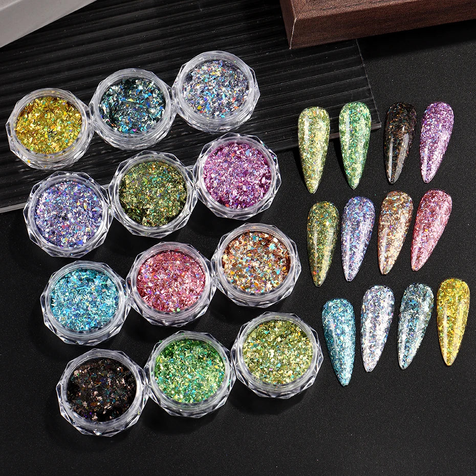 Holographic Mermaid Nail Glitter