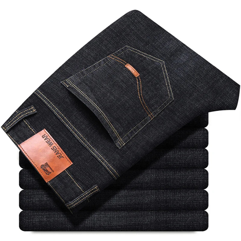 Classic Style Casual Stretch Slim Jean For Men