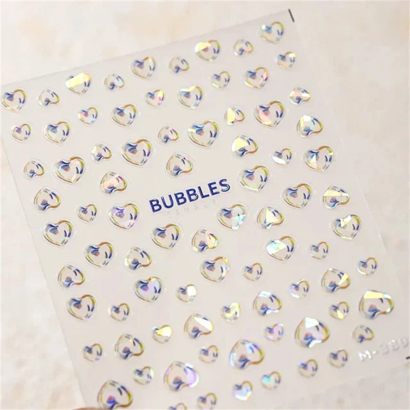 Soft Relief Decoration Nail Art Stickers