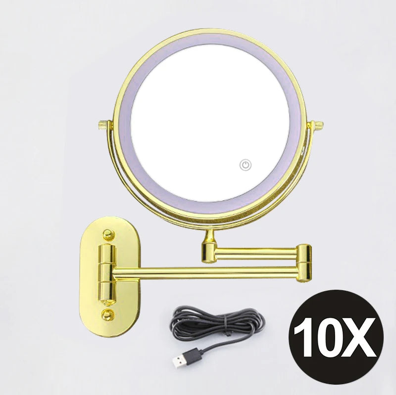 8 inch Makeup Mirror Chrome
