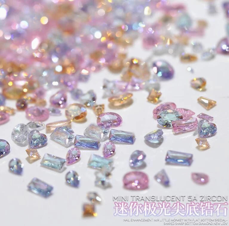 Shiny Zircon Rhinestones Nail Charms