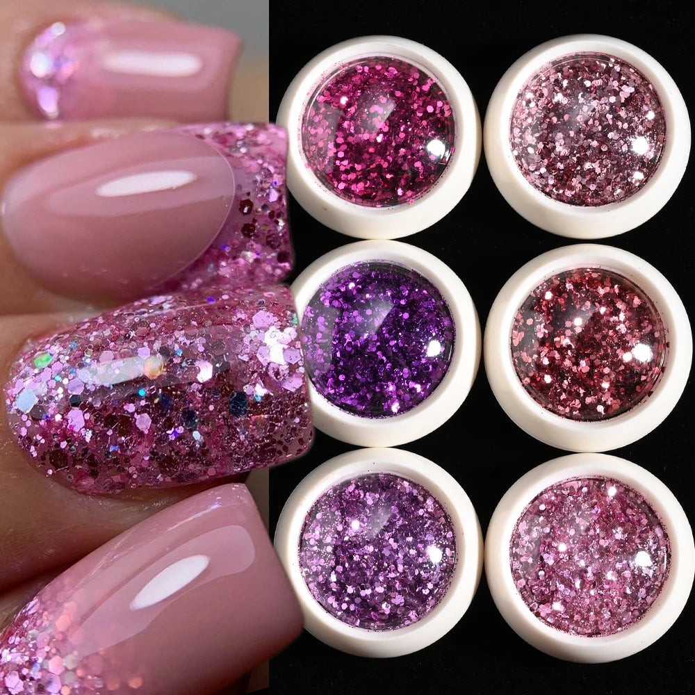 Elegant Mirror Chrome Effect Metallic Dust For Nail
