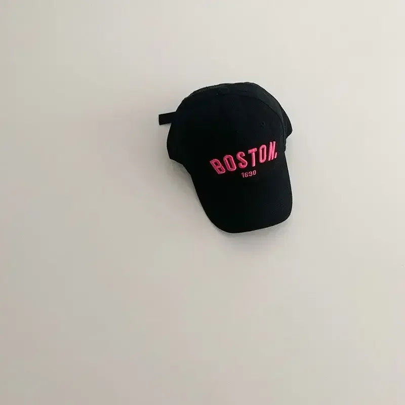 Letter Kids Baseball Embroidery Cap