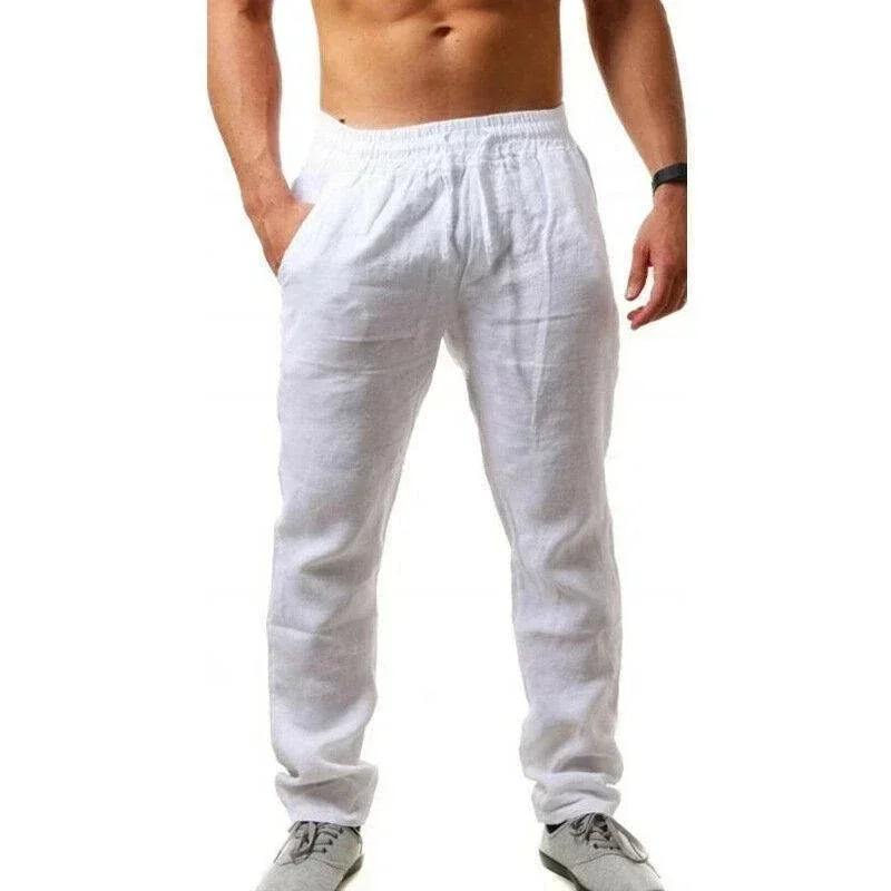Men hip-hop breathable cotton pants