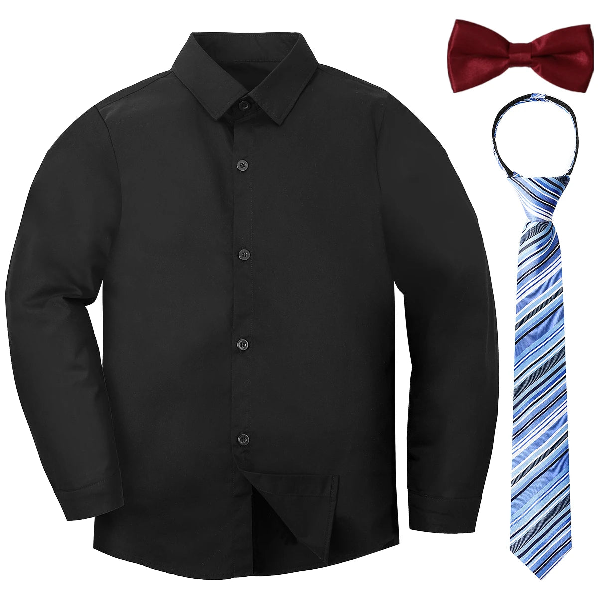 unisex Dress Bow tie Formal Gentleman shirt