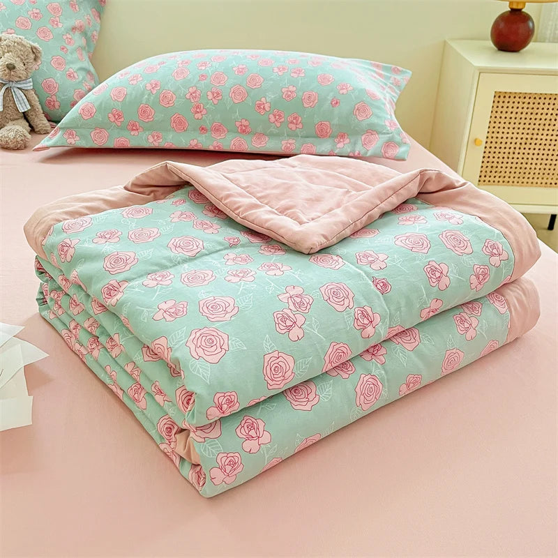 Printed Thin Duvet Blanket