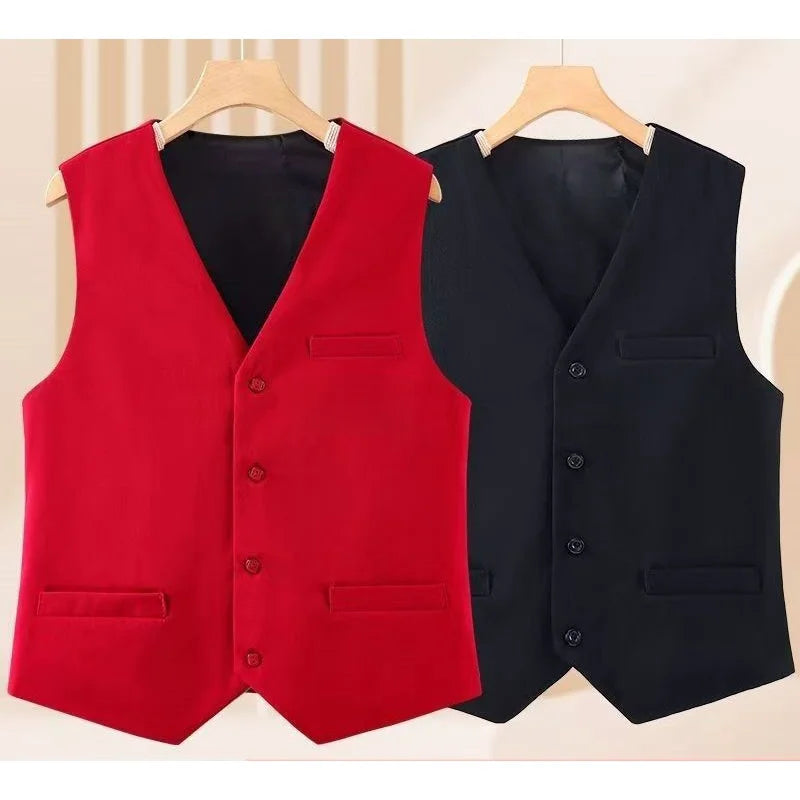 Casual Chic In Office Lady's Waistcoat