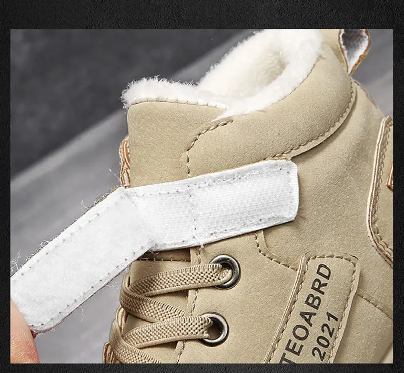 Trendy Fashion Warm Faux Fur Boots For Kids